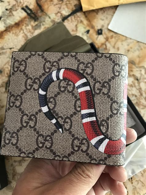 Nina's Gucci Snake Wallet 